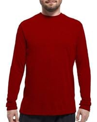 M&O 4820 Gold Soft Touch Long Sleeve T-Shirt