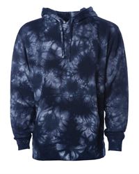 Independent Trading Co. PRM4500TD Unisex Midweight Tie-Dyed Hooded Sweatshirt