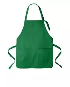 preview image of Port Authority    Medium-Length Two-Pocket Bib Apron. A601