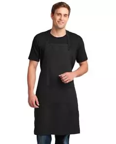 preview image of Port Authority   Easy Care Extra Long Bib Apron with Stain Release. A700