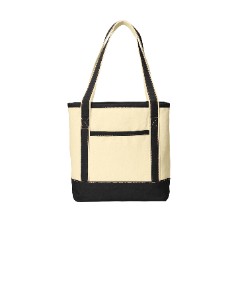 preview image of Port Authority Medium Cotton Canvas Boat Tote. BG412
