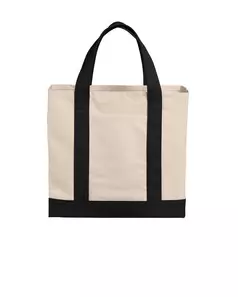 preview image of Port Authority BG429 Cotton Canvas Two-Tone Tote