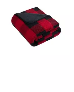 preview image of Port Authority   Double-Sided Sherpa/Plush Blanket BP48