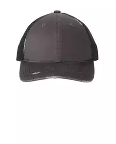 preview image of Port Authority   Distressed Mesh Back Cap C600