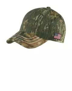 preview image of Port Authority   Americana Contrast Stitch Camouflage Cap. C909