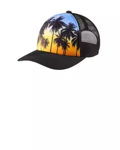 preview image of Port Authority C950 Photo Real Snapback Trucker Cap