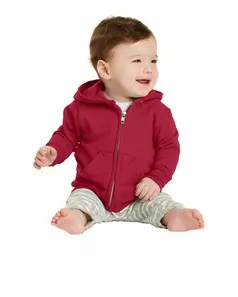 preview image of Port & Company   Infant Core Fleece Full-Zip Hooded Sweatshirt. CAR78IZH