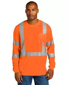 preview image of CornerStone    ANSI 107 Class 3 Mesh Long Sleeve Tee. CS203