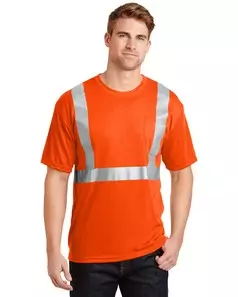 preview image of CornerStone   - ANSI 107 Class 2 Safety T-Shirt.  CS401