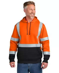 preview image of CornerStone CSF301 ANSI 107 Class 3 Heavy-Duty Fleece Pullover Hoodie