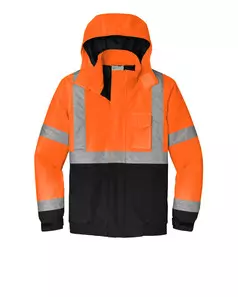 preview image of CornerStone CSJ500 ANSI 107 Class 3 Economy Waterproof Insulated Bomber Jacket