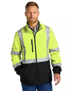 preview image of CornerStone CSJ503 ANSI 107 Class 3 Soft Shell Jacket
