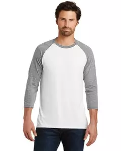 preview image of District DM136 Perfect Tri 3/4-Sleeve Raglan