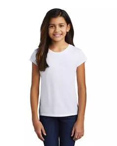 preview image of District DT130YG Girls Perfect Tri Tee
