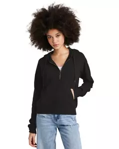 preview image of District   Women's Perfect Tri   Fleece 1/2-Zip Pullover DT1311