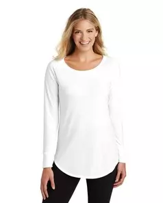 preview image of District DT132L Women's Perfect Tri Long Sleeve Tunic Tee