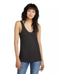 preview image of District DT154 Women's Perfect Blend CVC V-Neck Tank