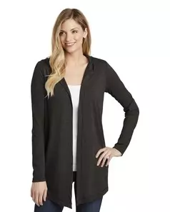preview image of District DT156 Women's Perfect Tri Hooded Cardigan