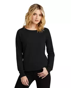 preview image of District DT672 Women's Featherweight French Terry Long Sleeve Crewneck