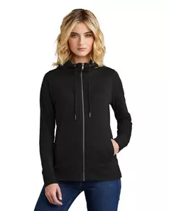 preview image of District DT673 Women's Featherweight French Terry Full-Zip Hoodie