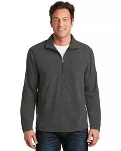 preview image of Port Authority F234 Heather Microfleece 1/2-Zip Pullover