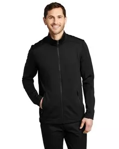 preview image of Port Authority F239 Grid Fleece Jacket