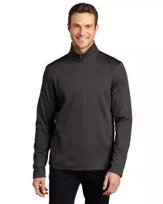 preview image of Port Authority F248 Diamond Heather Fleece 1/4-Zip Pullover