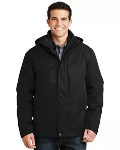preview image of Port Authority J302 Herringbone 3-in-1 Parka
