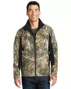 preview image of Port Authority J318C Camouflage Colorblock Soft Shell