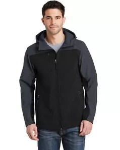 preview image of Port Authority J335 Hooded Core Soft Shell Jacket