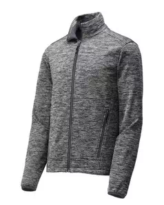 preview image of Sport-Tek   PosiCharge   Electric Heather Soft Shell Jacket. JST30