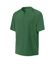 preview image of Sport-Tek JST489 Repeat 1/2-Zip Short Sleeve Jacket