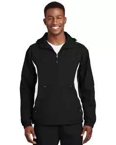 preview image of Sport-Tek JST63 Colorblock Raglan Anorak
