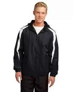 preview image of Sport-Tek   Fleece-Lined Colorblock Jacket. JST81