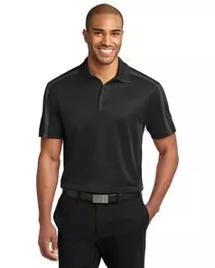 preview image of Port Authority K547 Silk Touch Performance Colorblock Stripe Polo