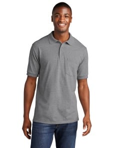 preview image of Port & Company KP55P Core Blend Jersey Knit Pocket Polo