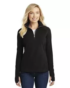 preview image of Port Authority L224 Women's Microfleece 1/2-Zip Pullover