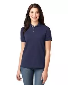 preview image of Port Authority   Women's Heavyweight Cotton Pique Polo.  L420