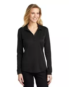 preview image of Port Authority    Women's Silk Touch     Performance Long Sleeve Polo. L540LS
