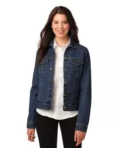 preview image of Port Authority L7620 Women's Denim Jacket