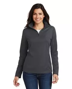 preview image of Port Authority L806 Women's Pinpoint Mesh 1/2-Zip