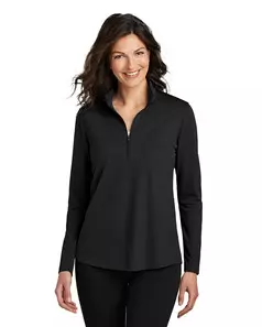 preview image of Port Authority LK112 Women's Dry Zone UV Micro-Mesh 1/4-Zip