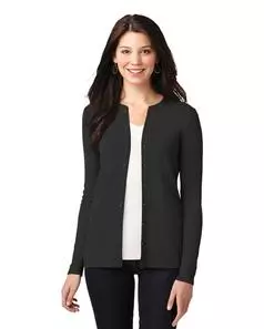 preview image of Port Authority LM1008 Women's Concept Stretch Button-Front Cardigan