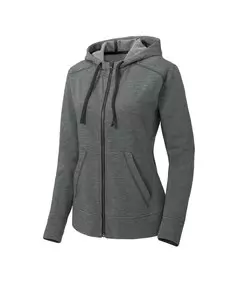 preview image of Sport-Tek LST293 Women's PosiCharge Tri-Blend Wicking Fleece Full-Zip Hooded Jacket