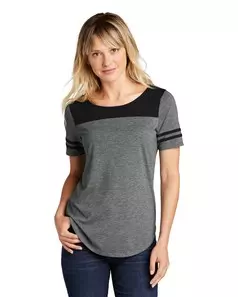 preview image of Sport-Tek    Women's PosiCharge    Tri-Blend Wicking Fan Tee. LST403