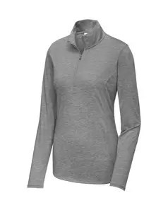 preview image of Sport-Tek LST407 Women's PosiCharge Tri-Blend Wicking 1/4-Zip Pullover
