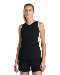 preview image of LST441 Women's Club Sleeveless V-Neck