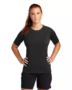 preview image of Sport-Tek    Women's Rashguard Tee. LST470