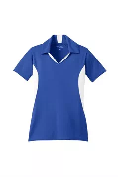 preview image of Sport-Tek LST655 Women's Side Blocked Micropique Sport-Wick Polo