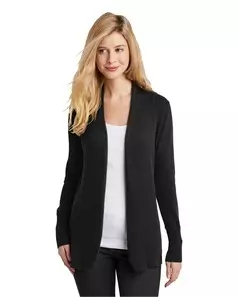 preview image of Port Authority LSW289 Women's Open Front Cardigan Sweater